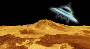 3D-Ansicht der Venusoberfläche - dort wioll "Omnec Onec" gelebt haben und dort sollen solche UFOs existieren (Bild: NASA/JPL / L. A. Fischinger)